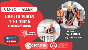 LIQUIDACION TÉCNICA DE OBRAS PÚBLICAS