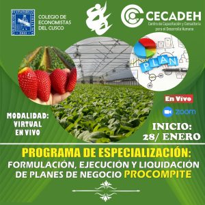 1GRUPO -2026-PROGRAMA DE ESPECIALIZACION: FORMULACION, EJECUCION Y LIQUIDACION DE PLANES DE NEGOCIO EN EL MARCO DEL PROCOMPITE