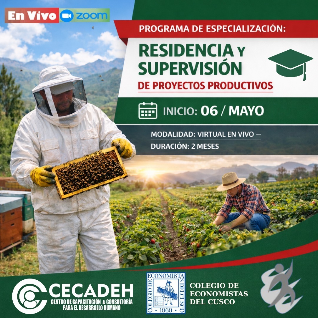 1GRUPO -2026-PROGRAMA DE ESPECIALIZACION: RESIDENCIA Y SUPERVISION DE PROYECTOS PRUDUCTIVOS